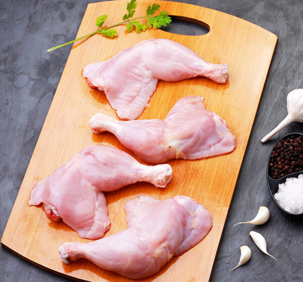 Chicken Legs Without Skin (Per Kg)